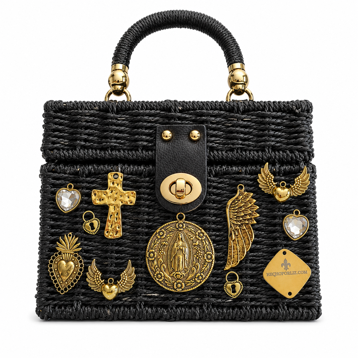 LADY OF GUADALUPE CHARM PURSE