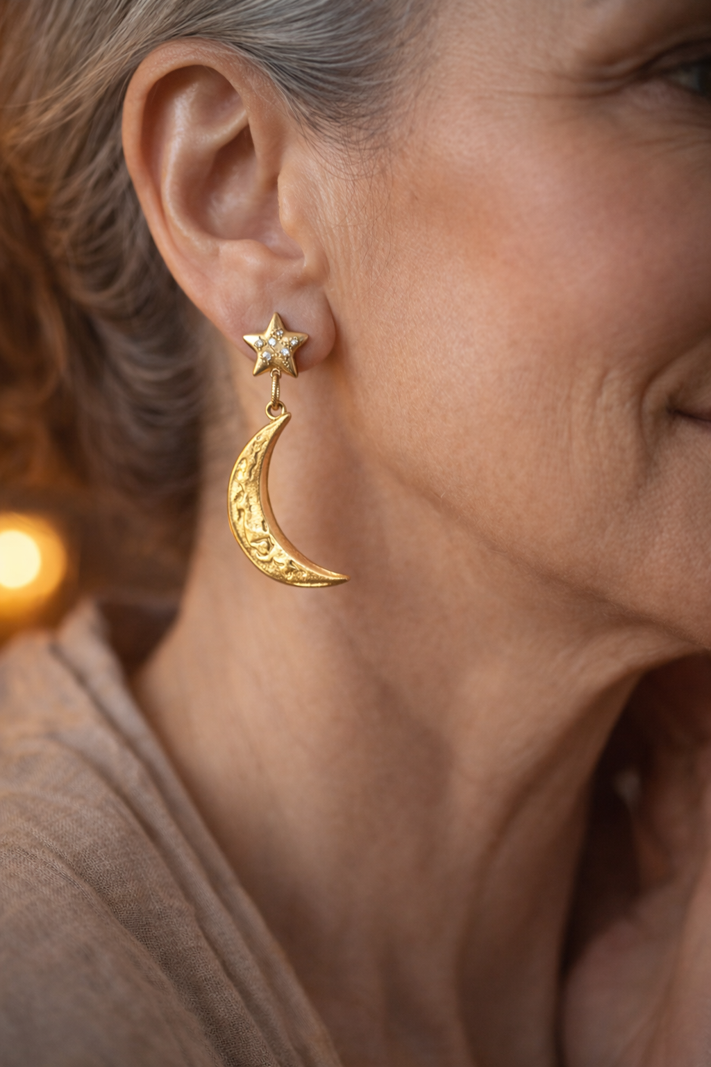 Mystic moon earrings