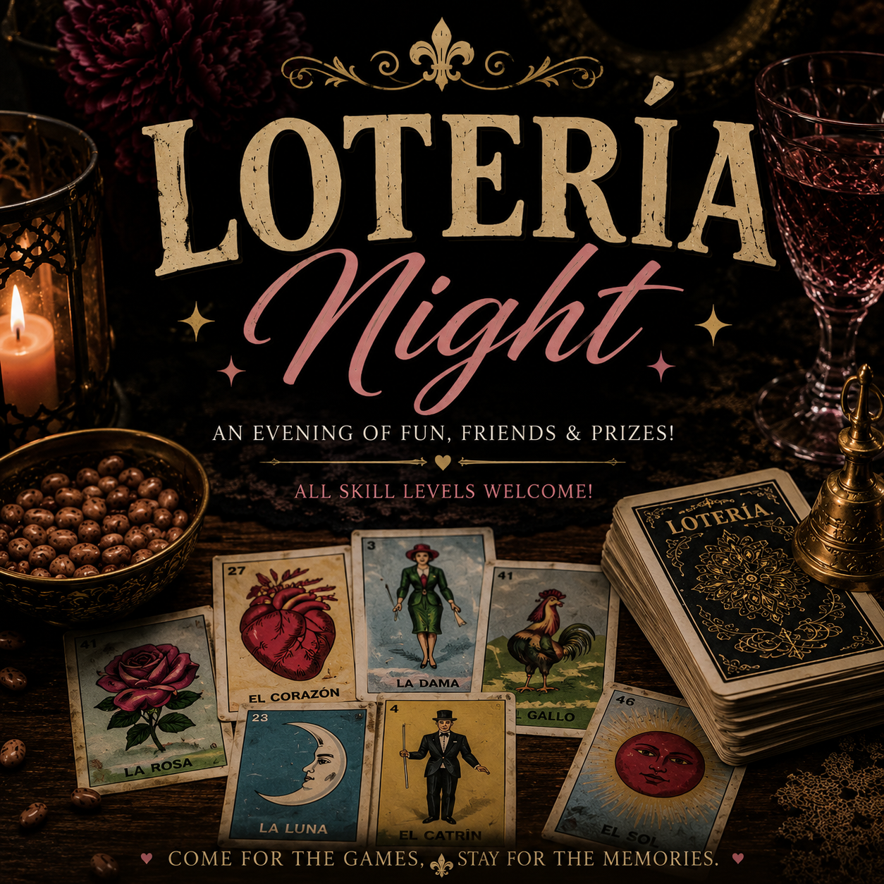 Lotería Night at Hecho por Liz
