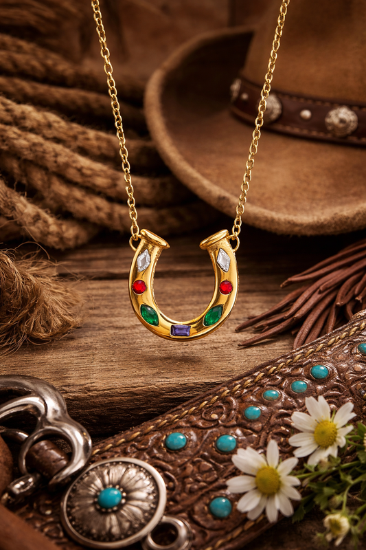 Lucky Horseshoe Necklace