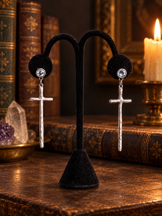 Luz Cruz Swarovski Earrings