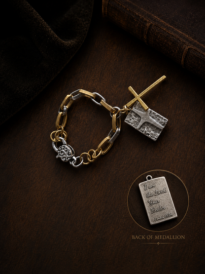 THE HEALER’S FAITH CROSS BRACELET