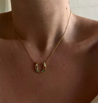 Lucky Horseshoe Necklace