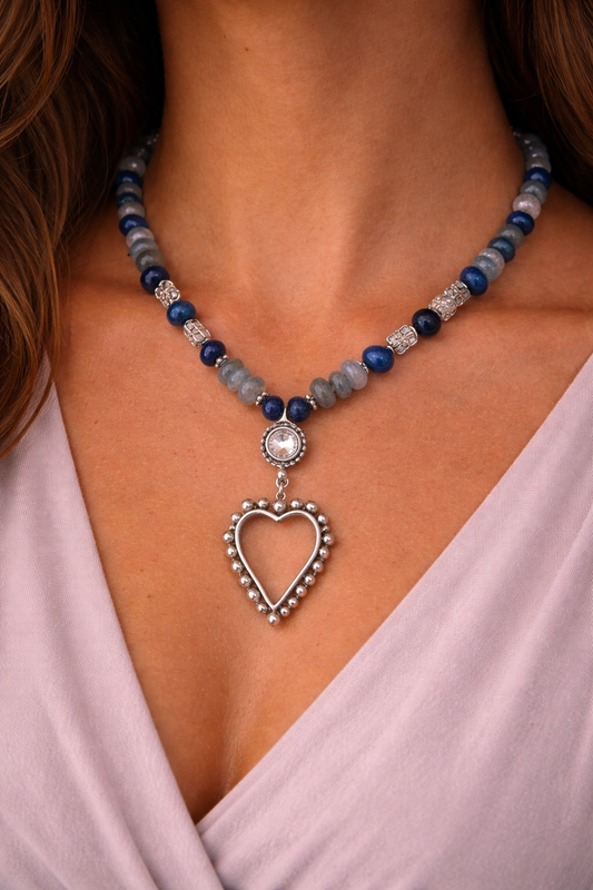 OPEN HEART NECKLACE