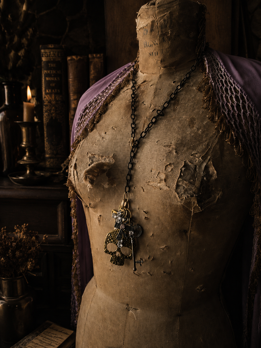 MIDNIGHT MASQUERADE NECKLACE