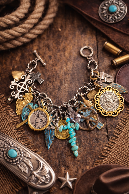 Relic charm bracelet