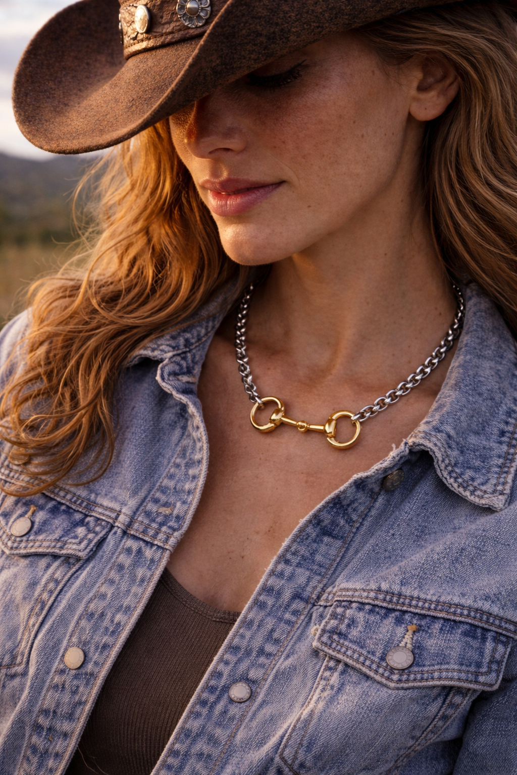 La Snaffle Necklace