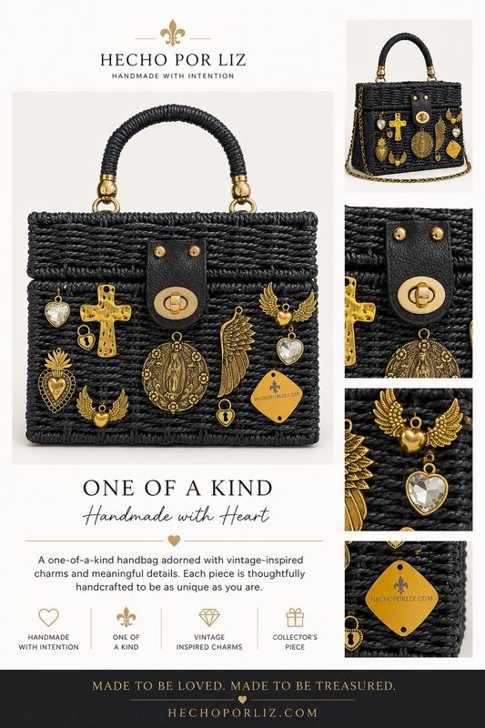 LADY OF GUADALUPE CHARM PURSE