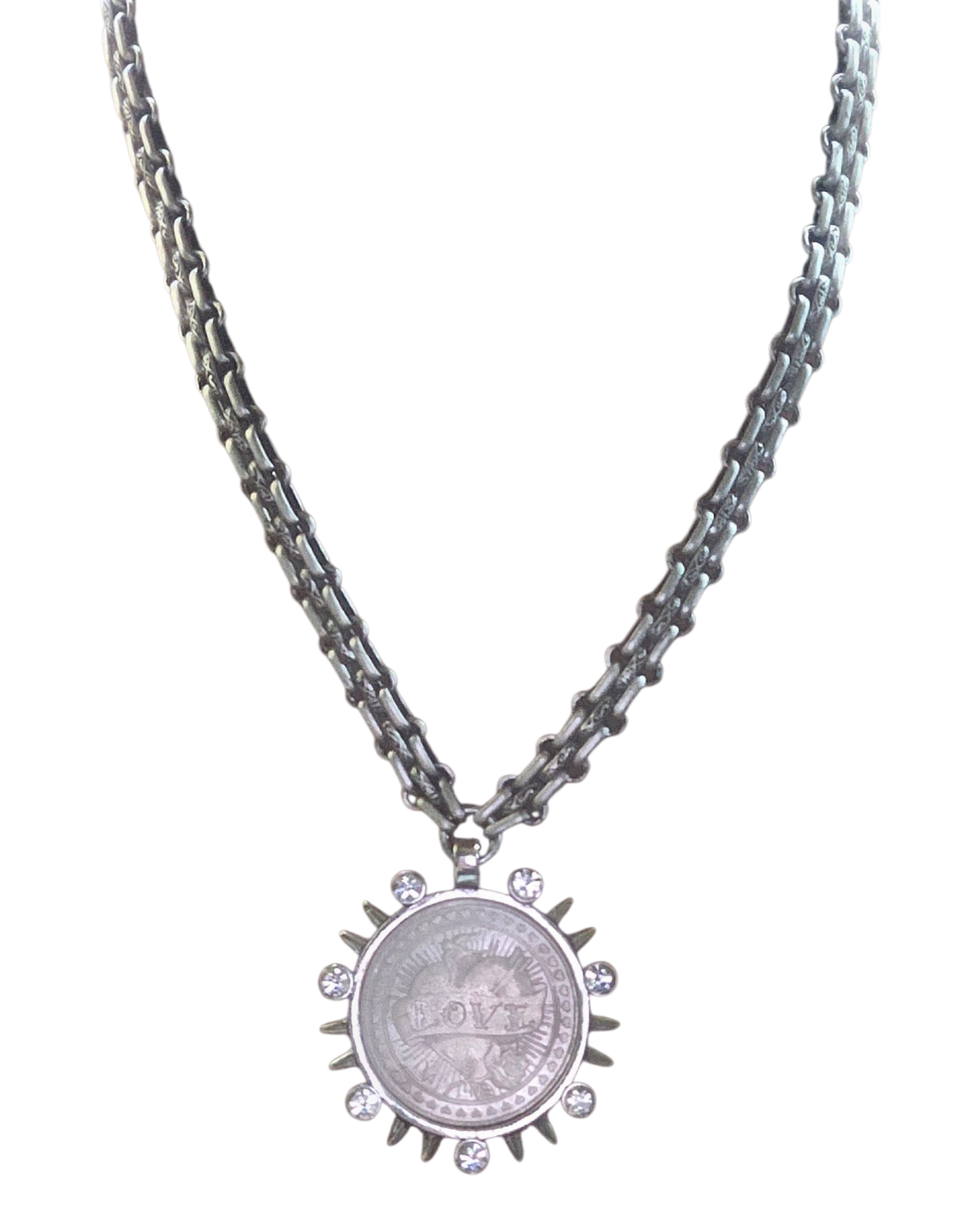 LOVE SACRED HEART NECKLACE