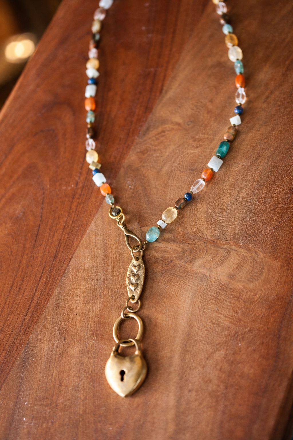 The Heart Lock Necklace