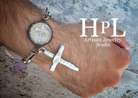 A Man’s Shield Bracelet