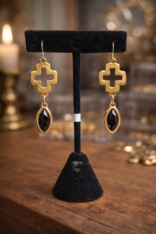 Cruz del Silencio earrings
