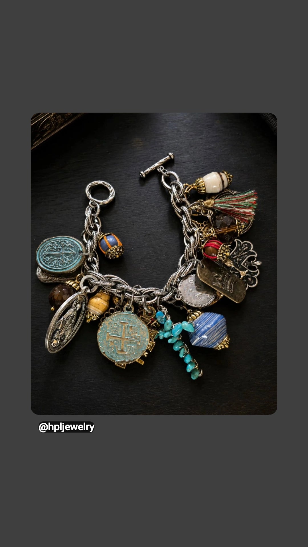 The collectors talisman charm bracelet