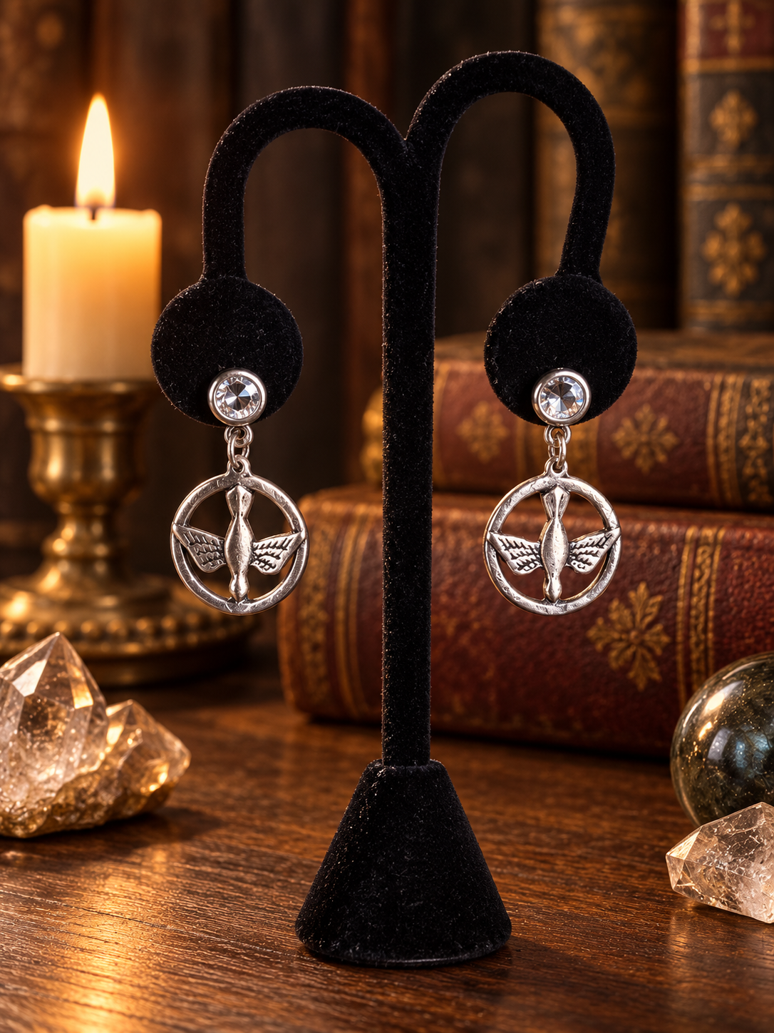 Ala Relic Swarovski Earrings