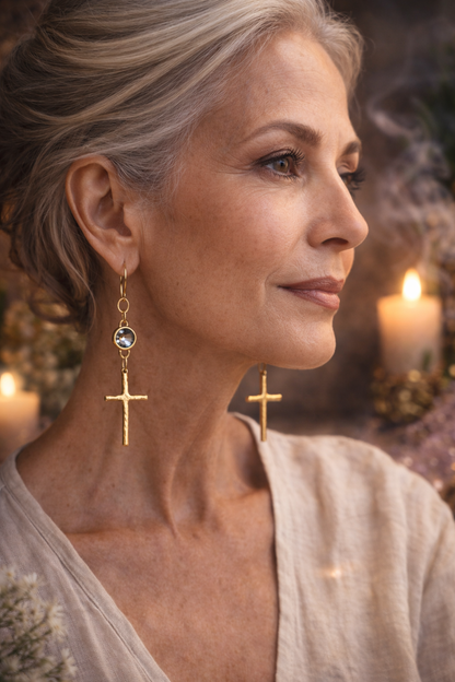 Midnight Devotion Earrings