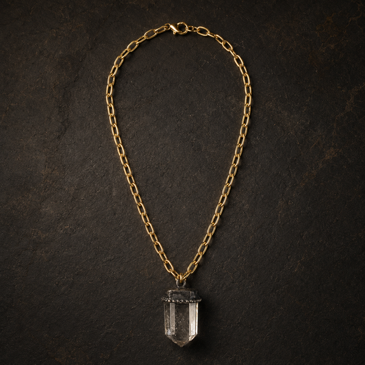 RAW CRYSTAL NECKLACE