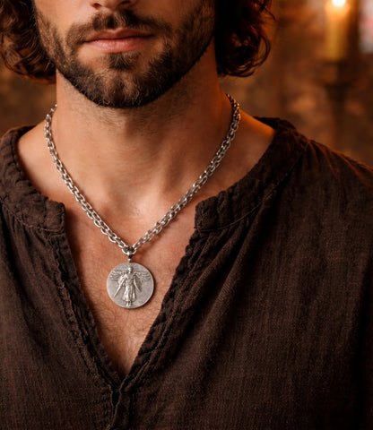 Archangel Michael necklace unisex