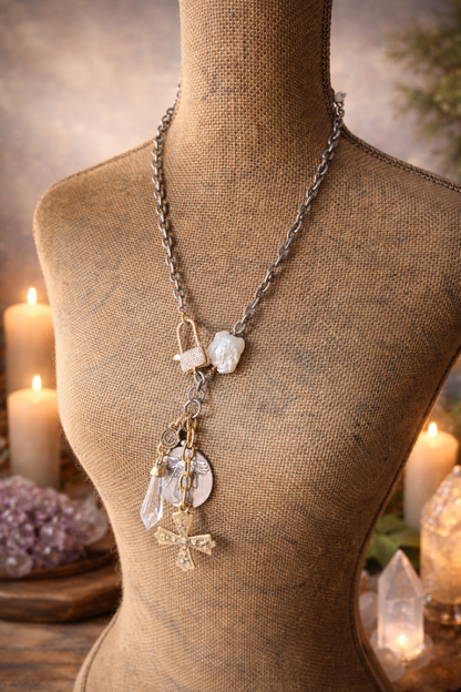 Archangel Michael Charm Talisman Necklace