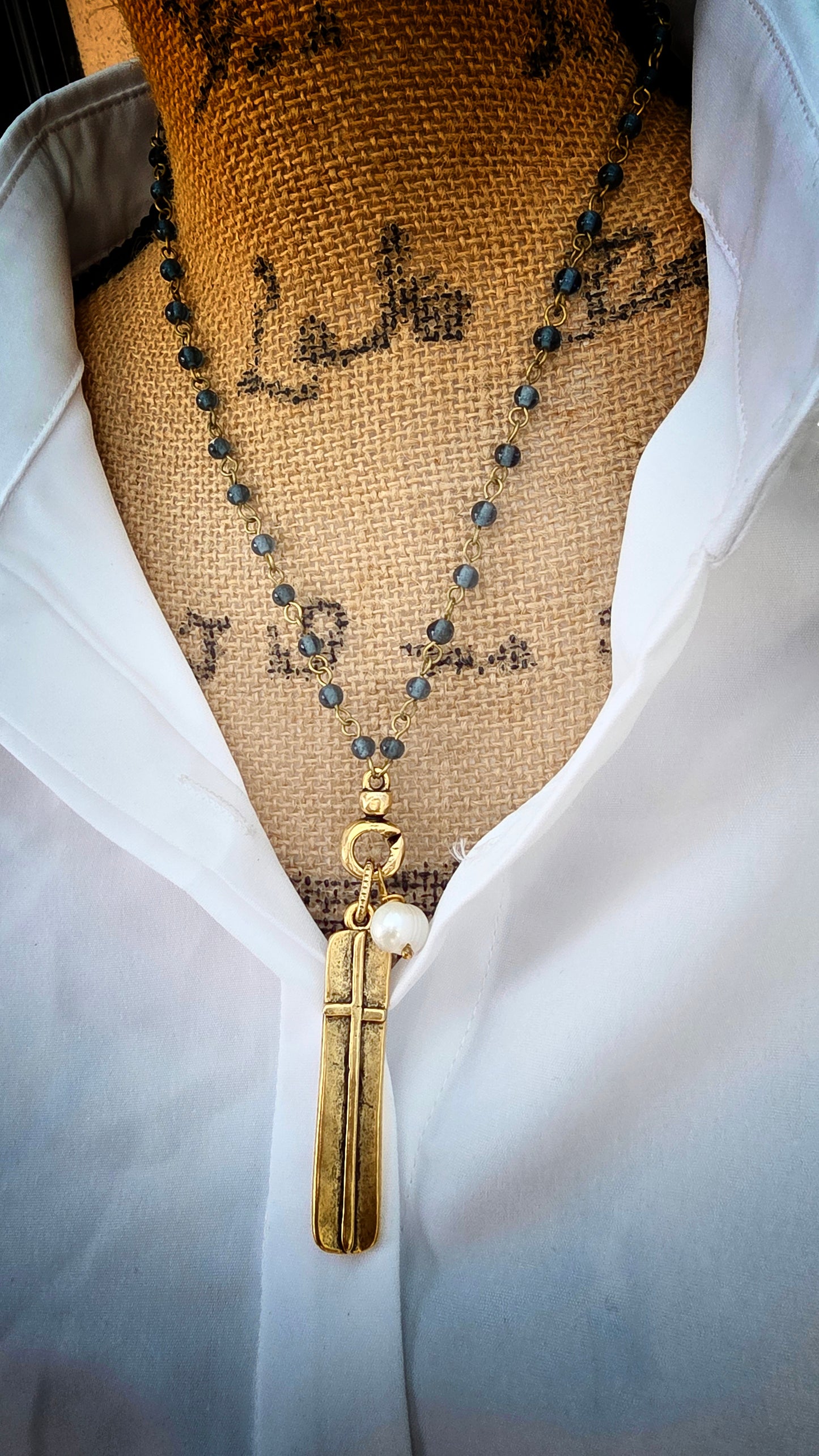 GRACE IN BLUE NECKLACE