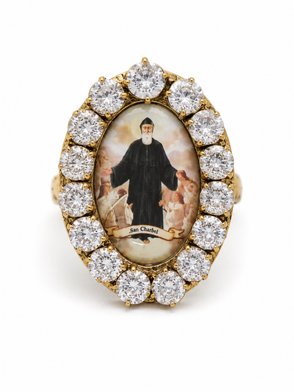 Saint Charbel ring